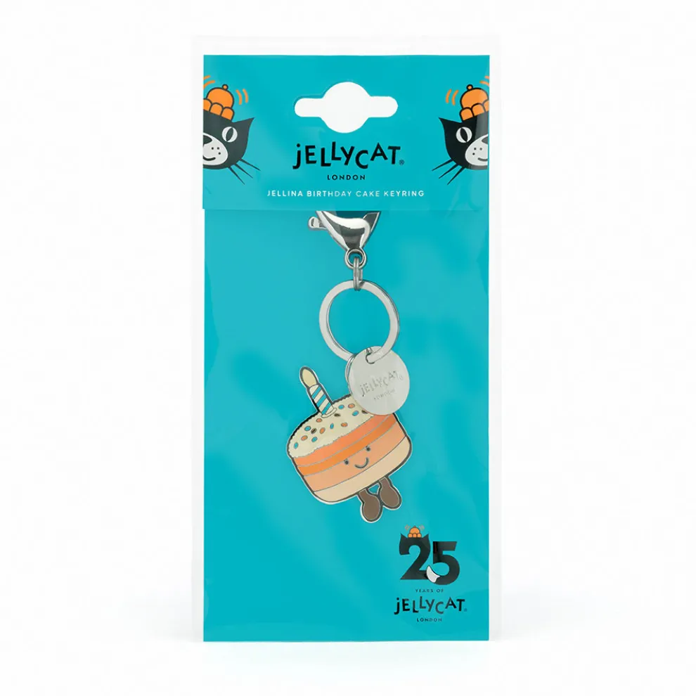 Amuseables Jellina Birthday Cake Keyring