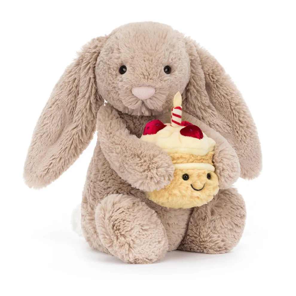 Bashful Beige Bunny 'Birthday'