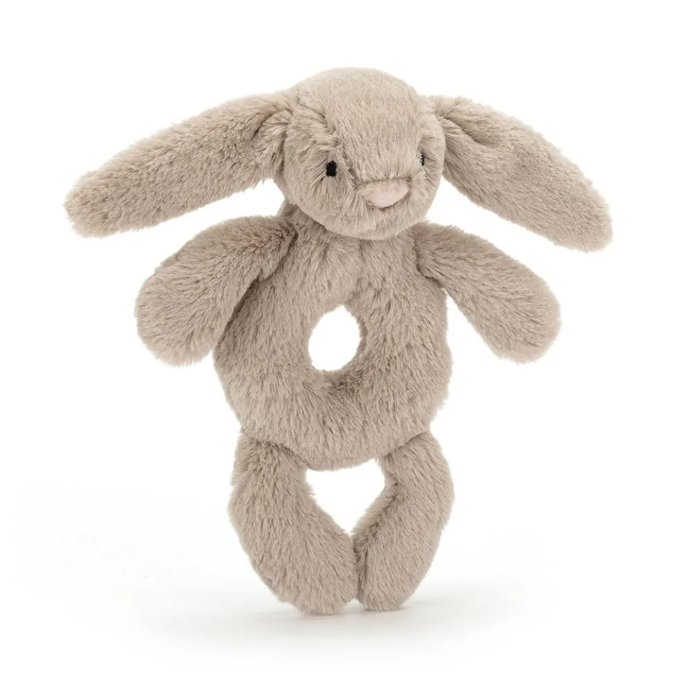 Bashful Bunny Ring Rattle