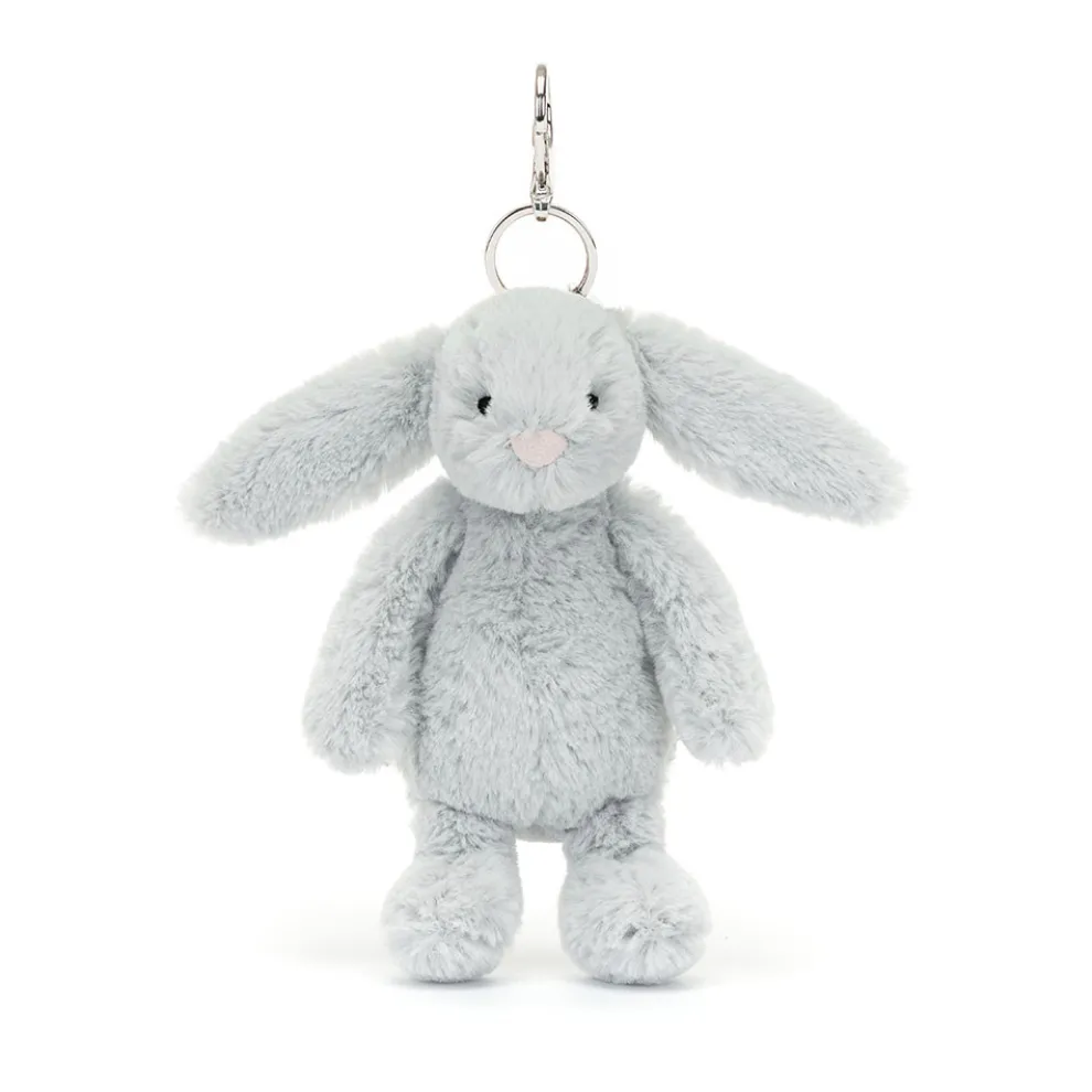 Bashful Silver Bunny Bag Charm