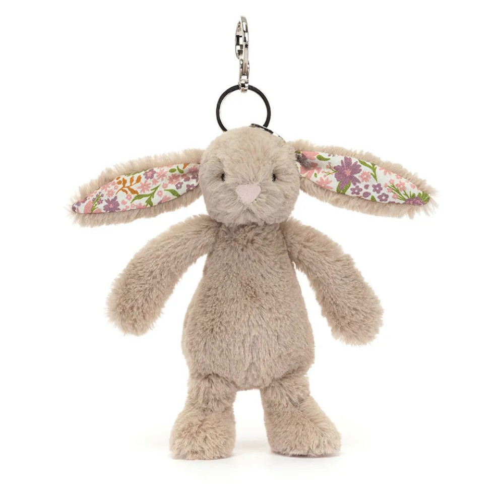 Blossom Beige Bunny 'Petal' Bag Charm