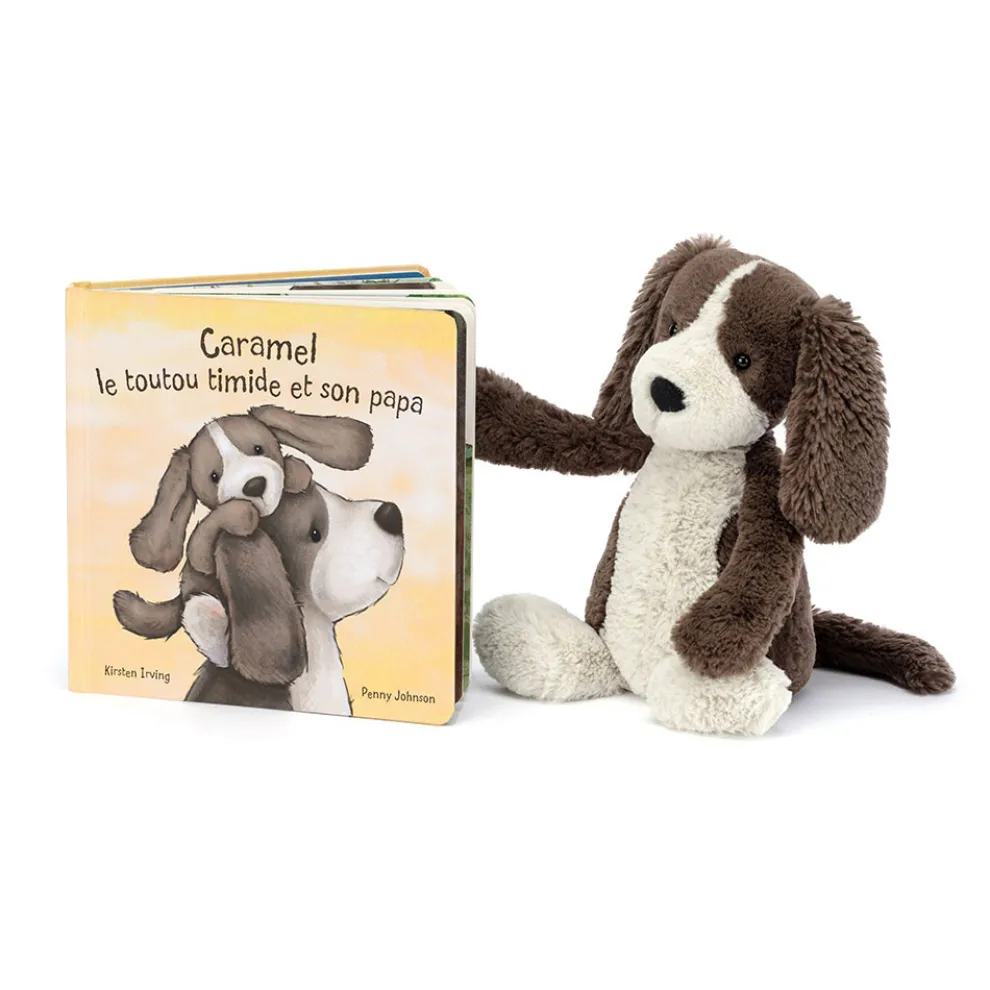 Caramel Le Toutou Timide Et Son Papa & Bashful Fudge Puppy Medium