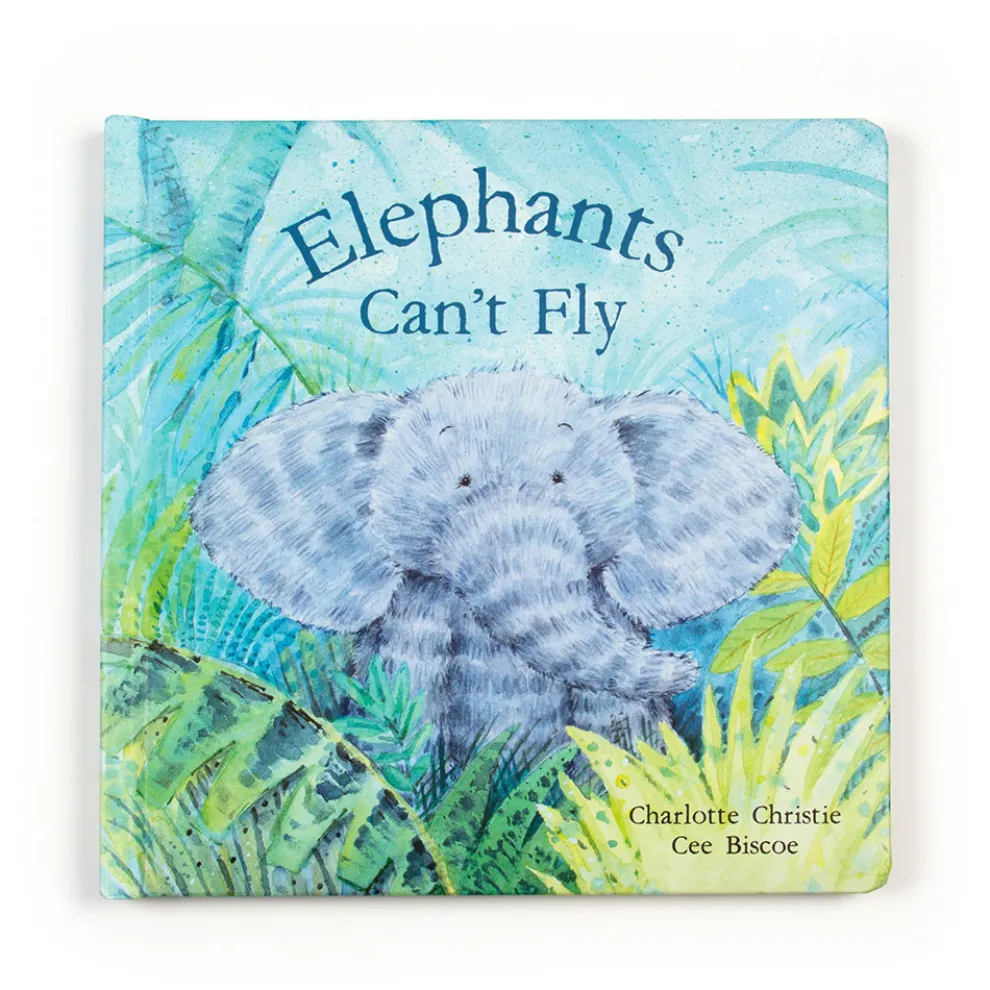 Elephants Can't Fly Book and Fuddlewuddle Elephant Medium