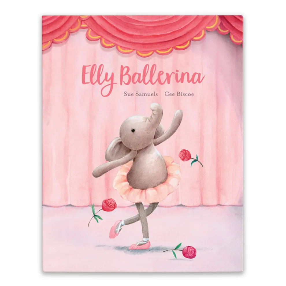 Elly Ballerina Book and Dancing Darcey Elephant