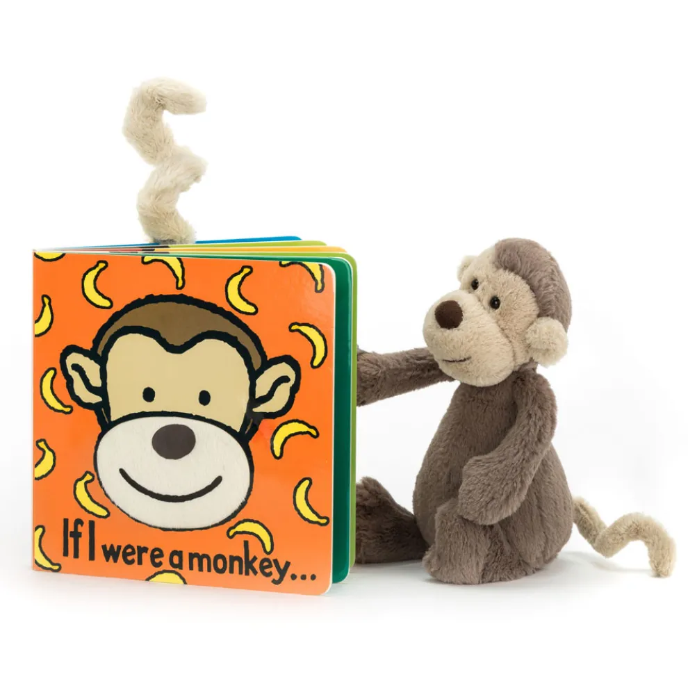 If I Were A Monkey Book and Bashful Monkey Small