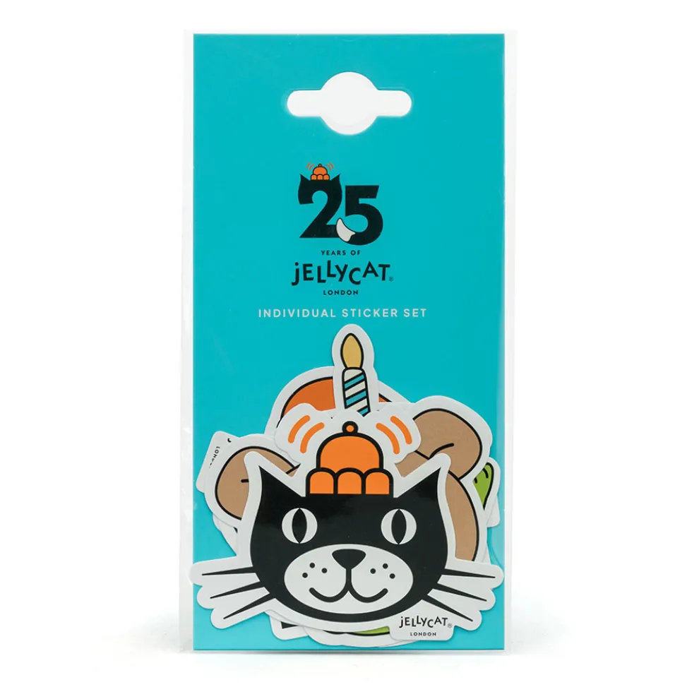 Jellycat 25th Anniversary Stickers