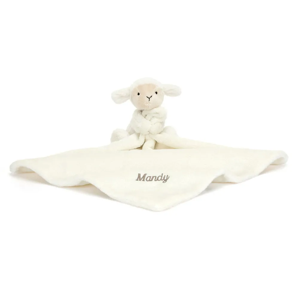 Personalised Bashful Lamb Soother